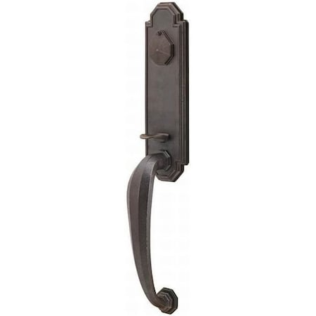 Emtek Medium Bronze Handleset 472222MDIMBLH 472222MDIMBLH
